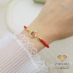 دستبند بافتی انار کد 12158