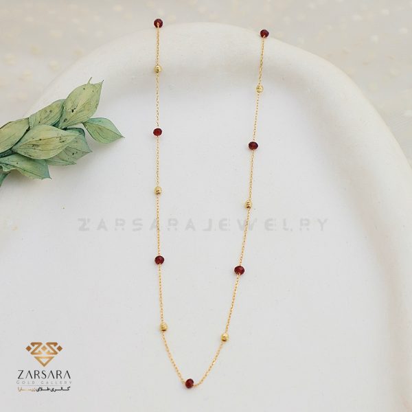 گردنبند سنگی رنگی کد12713 - Image 2