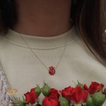 گردنبند انار کد4209