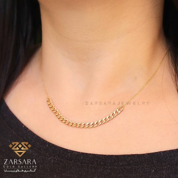 گردنبند تلفیقی کارتیه کد 12698