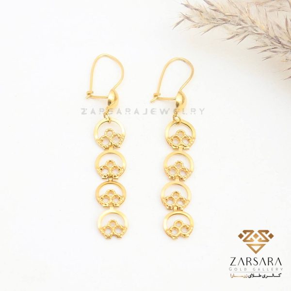 گوشواره آویز فیوژن کد 5363 - Image 2