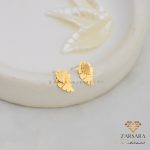 گوشواره میخی برگ کد۱۱۱۰۴