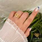 انگشتر فیوژن هندسی کد7545