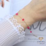 دستبند سنگی رنگی کد8331