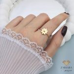 انگشتر گل‌بهار کد124