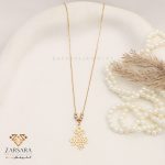گردنبند متصل گل 1502