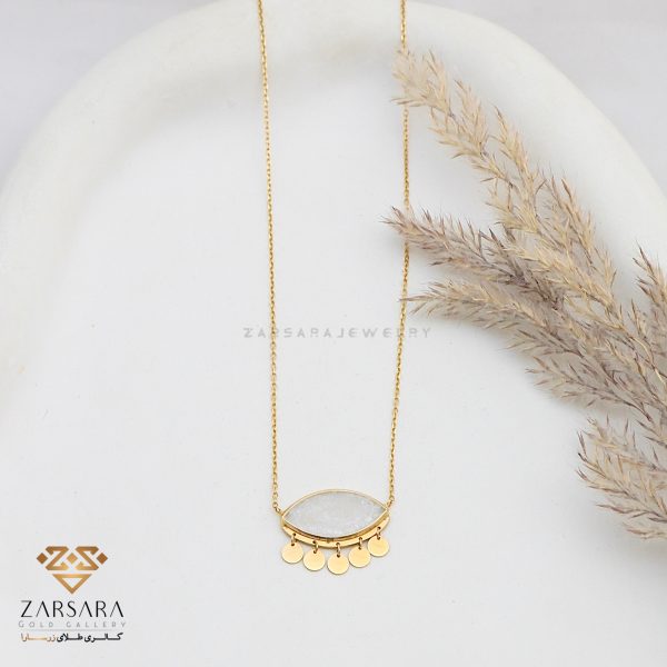 گردنبند رزین چشم‌نظر 2752